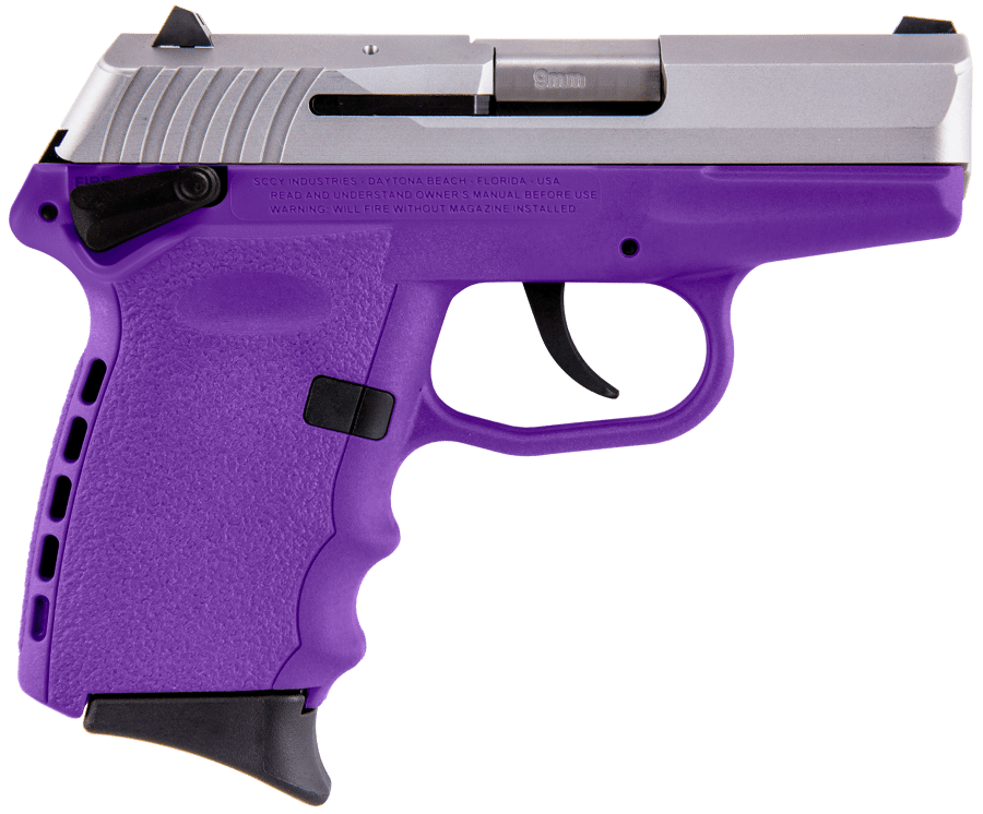 SCCY CPX-1 9mm Pistol – Compact, Double-Action Only, 10+1 Capacity
