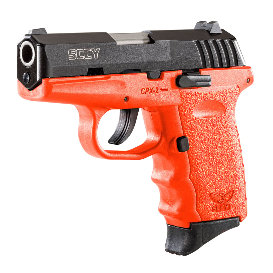SCCY CPX-2 9mm Pistol – Compact Double Action Only Handgun with Two 10-Round Magazines