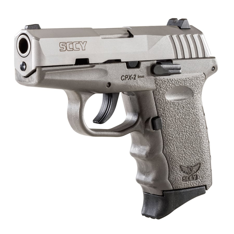 SCCY CPX-2 9mm Pistol – Double Action Only with Stainless Steel Slide