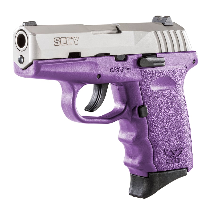 SCCY CPX-2 9mm Pistol – Compact Double-Action Only Handgun with 10+1 Capacity