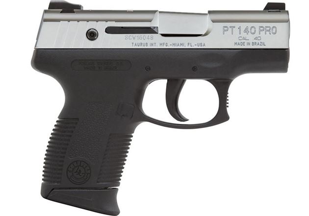 Taurus Millennium PT-140 40 S&W Stainless Steel Pistol