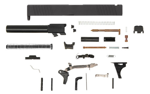 Glock® 17 Compatible Pistol Build Kit w/ Front & Rear Serrated Slide Glock® 17 Compatible Pistol Build Kit w/ Front & Rear Serrated Slide - Handgun Build Kits - Taurus X22 Frt Inc