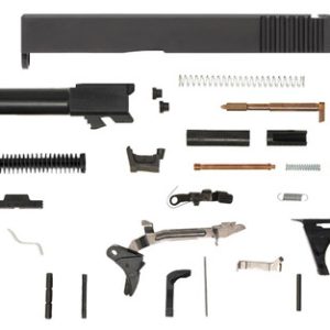 Glock® 19 Compatible Pistol Build Kit w/ Rear Serrated Slide - Handgun Build Kits | Taurus X22 Frt Inc