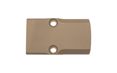 Glock® 17 & 19 Compatible RMR Cover Plate - FDE Glock® 17 & 19 Compatible RMR Cover Plate - FDE - Handgun Parts - Taurus X22 Frt Inc