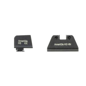 AmeriGlo, Glock® Compatible 3 Dot Sight, Front and Rear - Handgun Parts | Taurus X22 Frt Inc