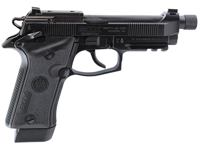 Beretta 80X Cheetah Tactical Urban 9mm Pistol Beretta 80X Cheetah Tactical Urban 9mm Pistol - AR Parts - Taurus X22 Frt Inc