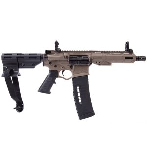 ATI ALPHA MAXX AR-15 Rifle with 60-Round Magazine and Flip-Up Sights in Flat Dark Earth (FDE) - AR Parts | Taurus X22 Frt Inc