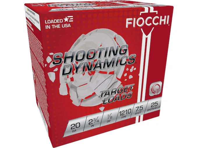 Fiocchi Shooting Dynamics 20 Gauge Ammo - 250 Rounds Bulk Pack Fiocchi Shooting Dynamics 20 Gauge Ammo - 250 Rounds Bulk Pack - Uncategorized - Taurus X22 Frt Inc
