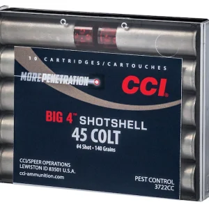 CCI Big 4 Shotshell 45 Colt Ammo 140 Grain Lead Shot - 200 Rounds - Uncategorized | Taurus X22 Frt Inc