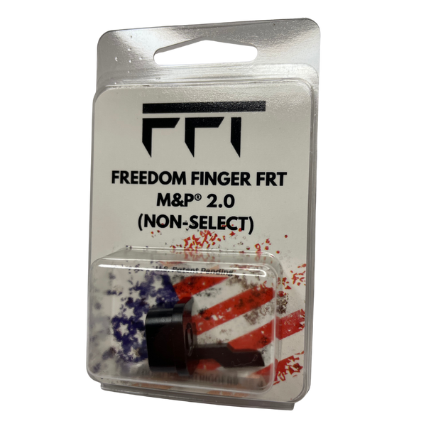 Freedom Finger FRT Trigger for Smith & Wesson M&P 2.0 - 4140 Steel Non-Select Fire Freedom Finger FRT Trigger for Smith & Wesson M&P 2.0 - 4140 Steel Non-Select Fire - 80 Lower - Taurus X22 Frt Inc