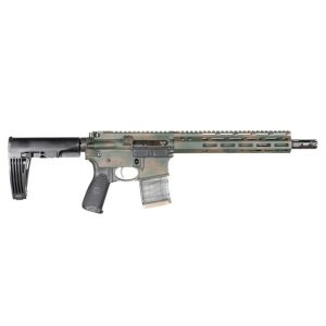 Wilson Combat Protector AR Pistol in 300 HAM'R with 11.3" Barrel and Forest Camo Finish - 80 Lower | Taurus X22 Frt Inc