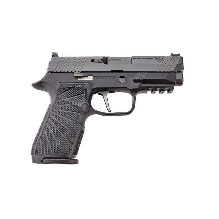Wilson Combat WCP320 Compact 9mm Pistol | Action Tuned | Straight Trigger Wilson Combat WCP320 Compact 9mm Pistol | Action Tuned | Straight Trigger - 80 Lower - Taurus X22 Frt Inc