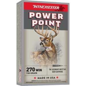 Shop Winchester Power Point 270 Winchester Ammo 150 Grain Jacketed Soft Point 200rounds - Ammunition | Taurus X22 Frt Inc