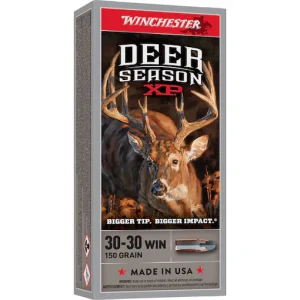 Get Winchester Deer Season XP 30-30 Winchester Ammo 150 Grain Winchester Extreme Point Polymer Tip 200rounds15 Online - Ammunition | Taurus X22 Frt Inc