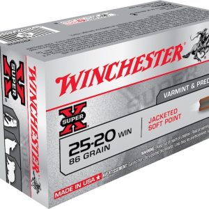 Get Winchester Super X 25-20 WCF Ammo 86 Grain Jacketed Soft Point Box of 50 Online - Ammunition | Taurus X22 Frt Inc