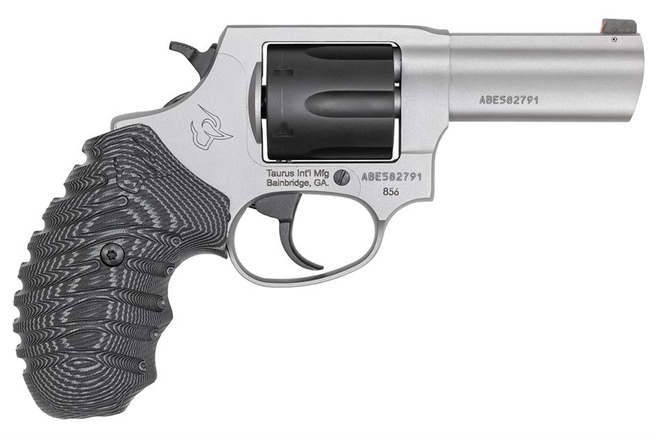 Taurus Model 856 38 Special Revolver with Matte Stainless Finish and G10 VZ Grips Taurus Model 856 38 Special Revolver with Matte Stainless Finish and G10 VZ Grips - Uncategorized - Taurus X22 Frt Inc