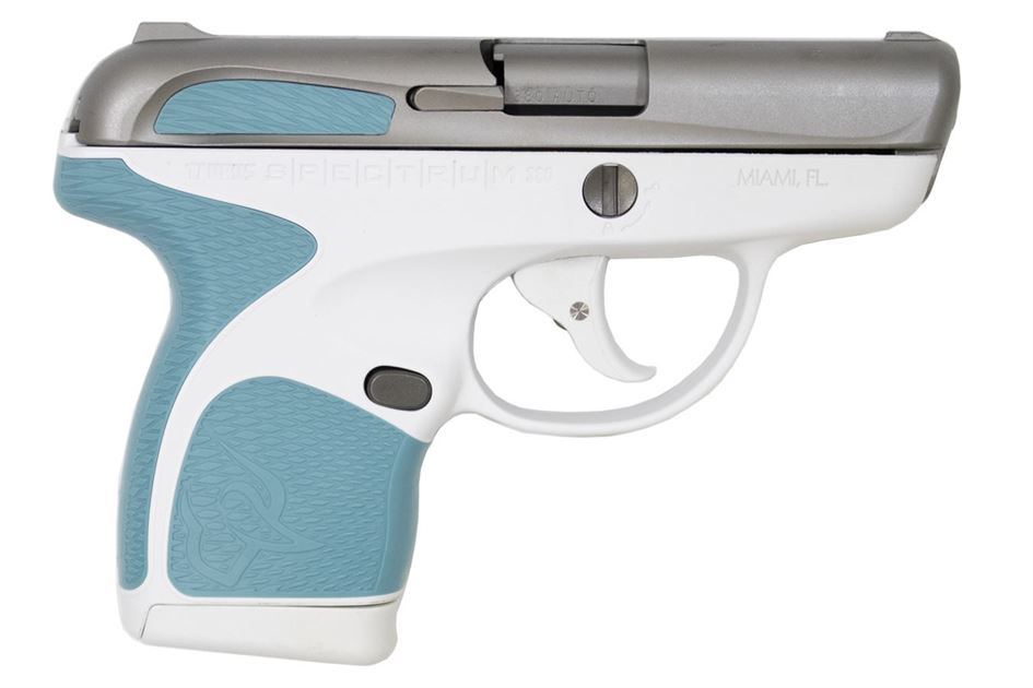 Taurus Spectrum 380 ACP White/Blue/Stainless Carry Conceal Pistol Taurus Spectrum 380 ACP White/Blue/Stainless Carry Conceal Pistol - Taurus Pistols - Taurus X22 Frt Inc