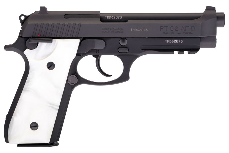 Buy Taurus 92 9mm DA/SA Pistol with White Pearl Grips Buy Taurus 92 9mm DA/SA Pistol with White Pearl Grips - Taurus Pistols - Taurus X22 Frt Inc