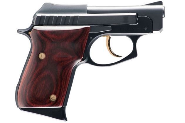 Taurus PT-22 22LR Rimfire Pistol with Rosewood Grips and Gold Accents (Cosmetic Blemishes) Taurus PT-22 22LR Rimfire Pistol with Rosewood Grips and Gold Accents (Cosmetic Blemishes) - Taurus Pistols - Taurus X22 Frt Inc